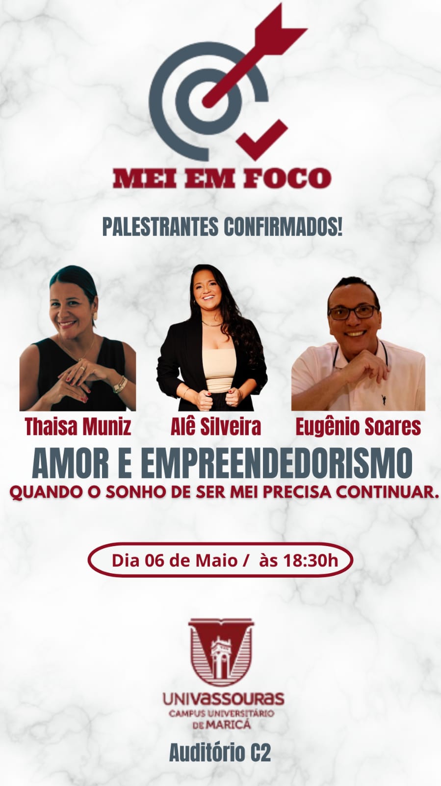 Evento Amor e Empreendedorismo